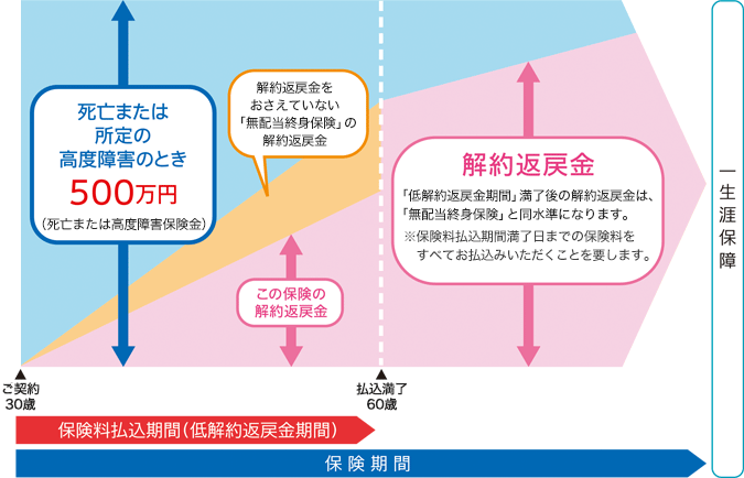 保険 解約 返戻 金 生命